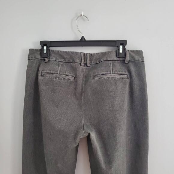 Express Factory Columnist Gray Pants Size 8R - Picture 4 of 8
